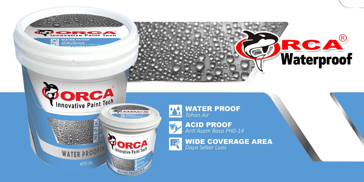 orca waterproof anti bocor